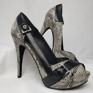 Guess by Marciano | Shoes | Guess Pumps By Marciano Snake Print Pump ...